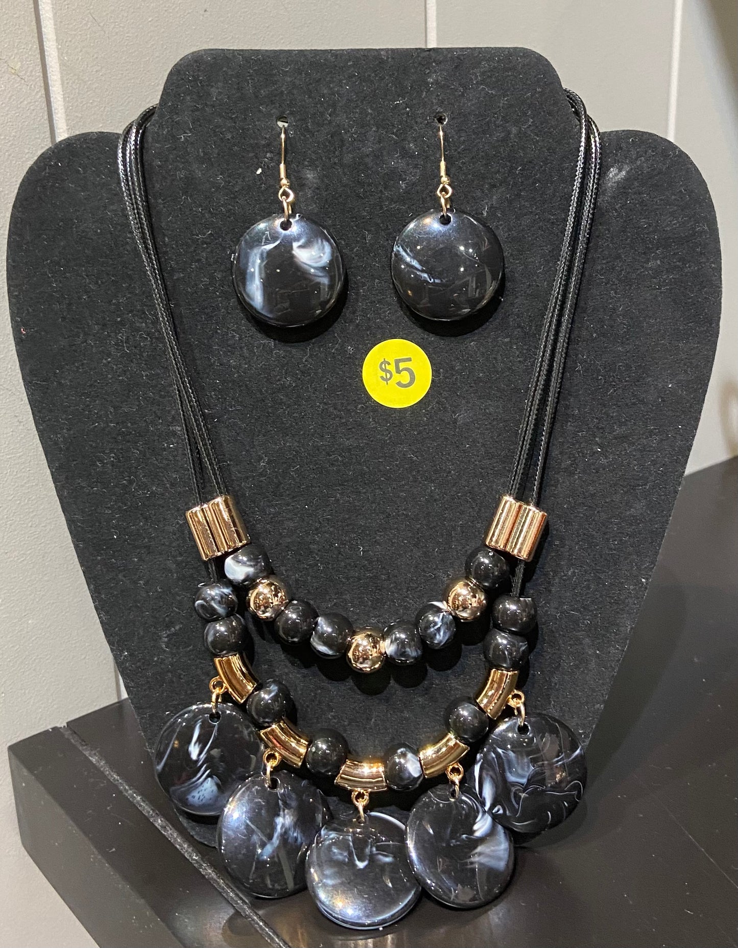 Necklace and Earrings