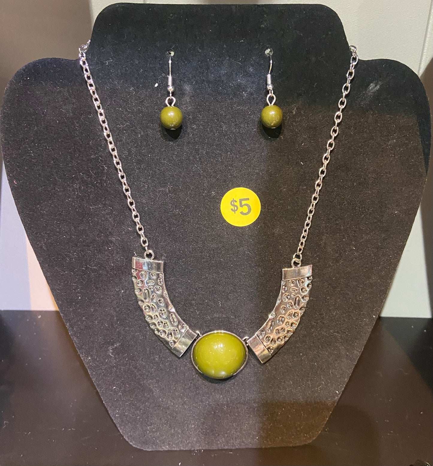 Necklace and Earrings